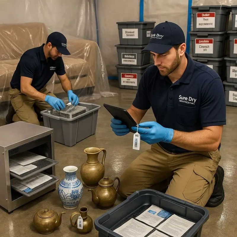Content Protection and Restoration process in Ossining, NY