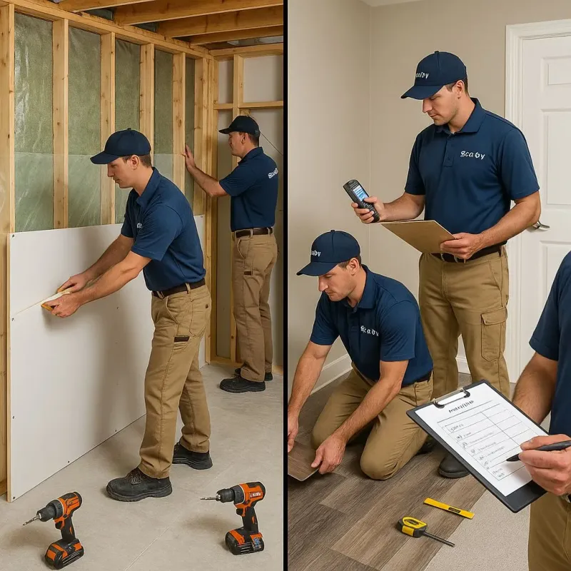 Repairs and Reconstruction process in Ossining, NY